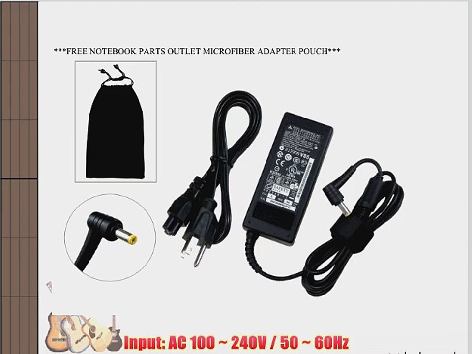 Acer 19V 3.42A 65W Replacement AC adapter for Acer Notebook Models: Acer Aspire TimelineX 4820T-7633