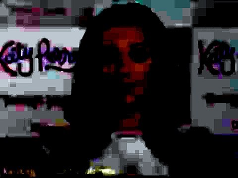 Katy Perry singing Happy Birthday