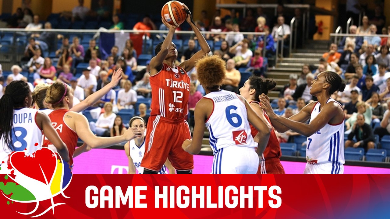 France v Turkey - Game Highlights - Group E - EuroBasket Women 2015