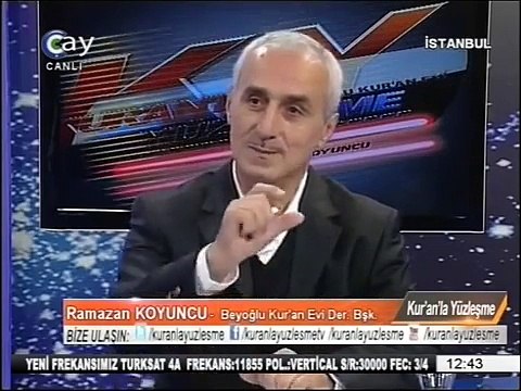 Kuran müslümanı söylemi felaketi diyen gazeteciye cevap