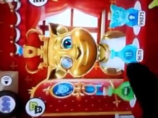 My talking tom\ how to complete 5 levels in 2minutes\ and what to do if you dont have money