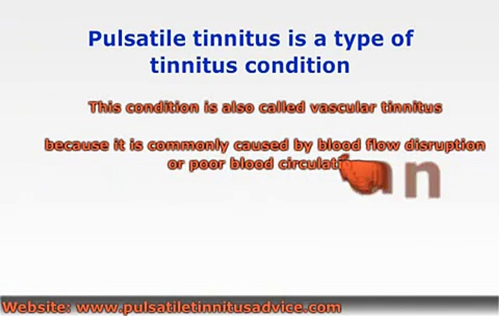 ⁣Pulsatile Tinnitus - Helpful Information and Advice
