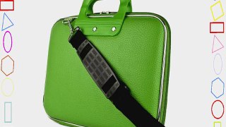 Lime Green Cady Cube Ultra Durable 12 inch Tactical Hard Messenger bag for your Acer AC700-1099