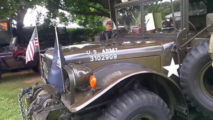 Group of military trucks, 2015 Macungie Truck show