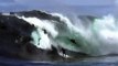 SURFERS RIDE MASSIVE WAVES AROUND THE WORLD AS EL NINO BUILDS