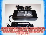 HP 150W Replacement AC Adapter For HP TouchSmart 320-1000 Desktop PC series: HP TouchSmart