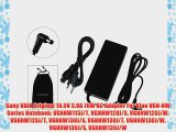 Sony VAIO Original 19.5V 3.9A 76W AC Adapter For Viao VGN-NW Series Notebook: VGNNW115J/T VGNNW120J/S