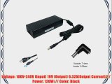 100V-240V (Input) 19V (Output) 6.32A(Output Current) 120W Replacement Laptop AC Adapter for