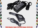 Super Power Supply? AC / DC Adapter Charger Cord 2 in 1 Combo Wall   Car for HP Pavilion DM1