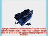 UpBright? 12V AC 12VAC 4700mA 4.7A AC/AC Adapter For fiber optic Christmas trees Xmas Switch