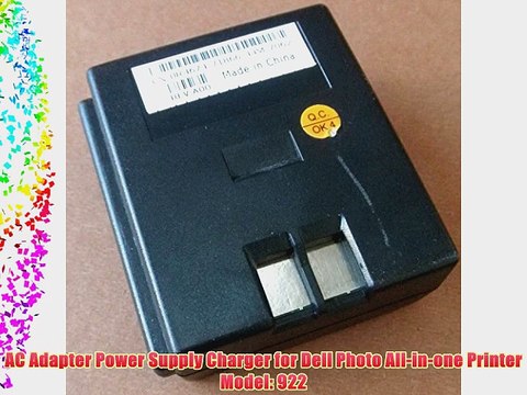 AC Adapter Power Supply Charger for Dell Photo All-in-one Printer Model: 922