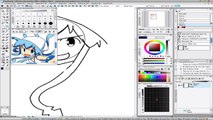 Dibujando Shinryaku! Ika Musume - Mini Ika Musume- Dibujando anime  - Drawing Shinryaku! Ika Musume