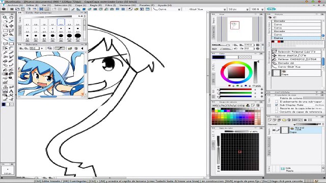Dibujando Shinryaku! Ika Musume - Mini Ika Musume- Dibujando anime - Drawing Shinryaku! Ika Musume