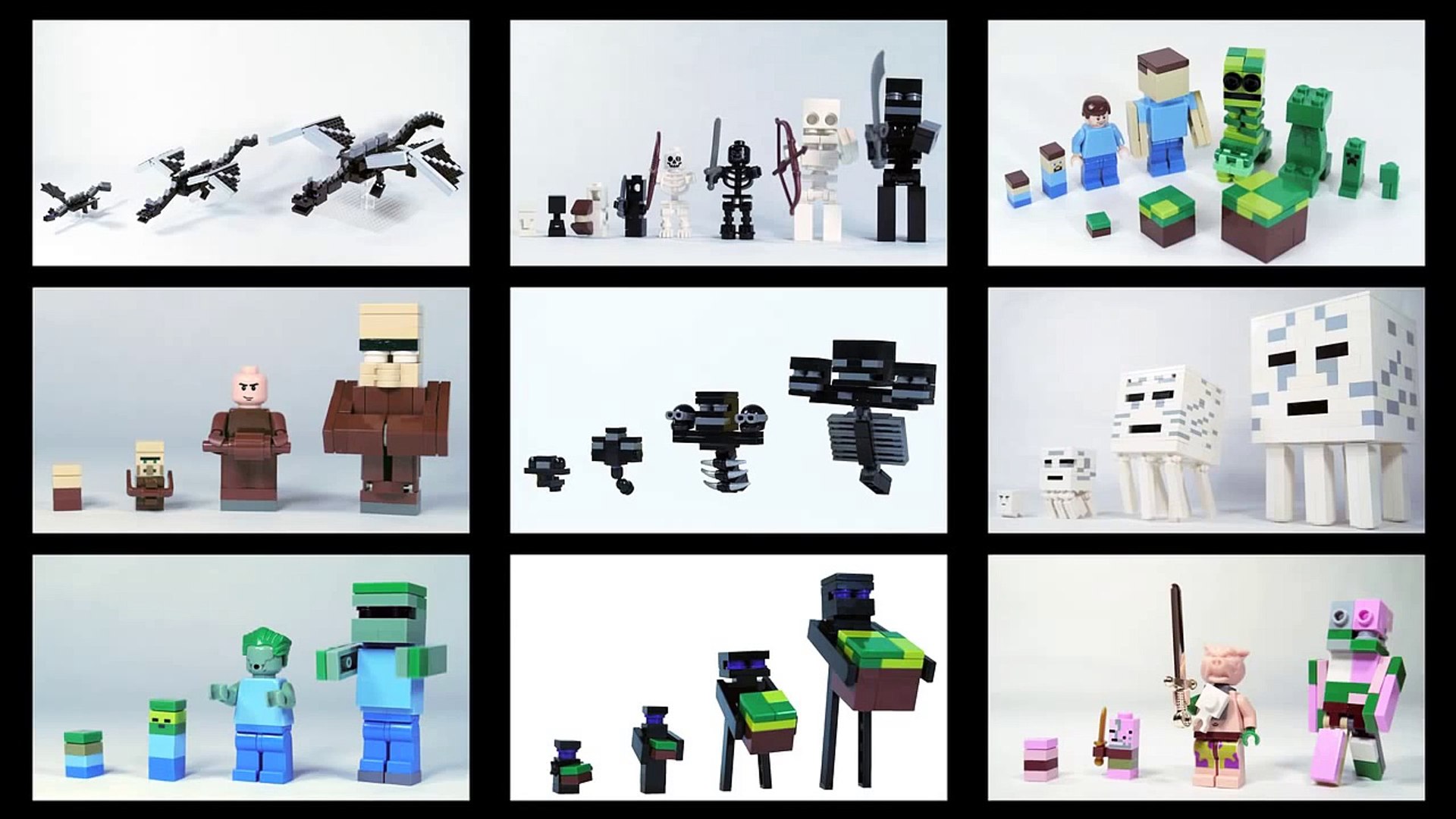 How To Build: LEGO Minecraft Spiders & Spider Jockey - video Dailymotion