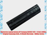UBatteries Laptop Battery HP Compaq 584037-001 - 9 Cell 84Whr Original Samsung Cells 18 Month