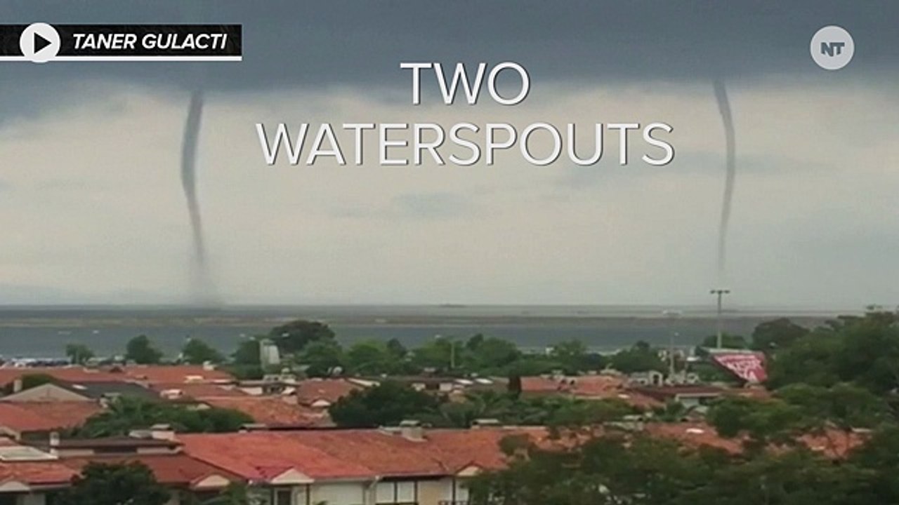 Twin Waterspouts Are Awesome-Looking, Also Terrifying