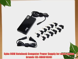 Syba 90W Notebook Computer Power Supply for most laptop brands (CL-NBK61030)