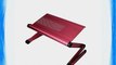 Adjustable Vented Laptop Table Laptop Computer Desk Portable Bed Tray Book Stand Multifuctional
