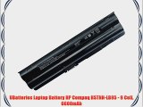 UBatteries Laptop Battery HP Compaq HSTNN-LB95 - 9 Cell 6600mAh
