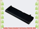 Toshiba Primary Extended 9 Cell Battery (PA3478U-1BRS)
