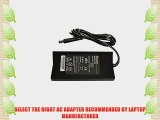 UBatteries Slim Power Adapter Charger Dell Inspiron 15 (3542) - 19.5V 90W