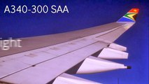 South African Airways Airbus A340-300 [ON-BOARD]