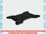 LB1 High Performance Cooling Pad Lightweight w/ 2 Fans for HP ProBook 4525s Notebook Laptop