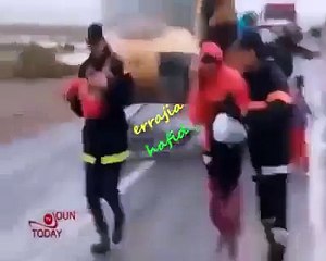 Intempéries dans des provinces au Maroc _ Sauvetage par hélicoptère