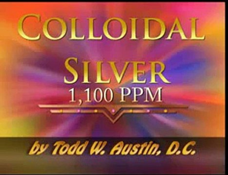 1,100 PPM Colloidal Silver - Dr. Todd's Austin's 'Sinus Health' Series