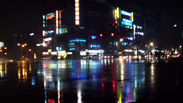 Rainy City - Timelapse - HDV 0289 - Royalty Free Stock Video Footage [HD 1080p]