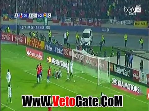تشارلز أرانجويز يتقدم بالهدف الثالث تشيلى فى بوليفيا