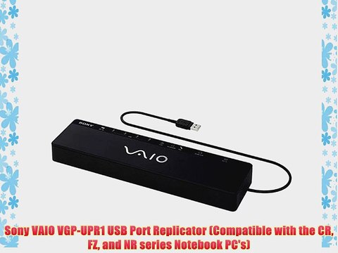 Sony VAIO VGP-UPR1 USB Port Replicator (Compatible with the CR FZ and NR series Notebook PC's)