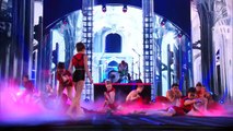 AcroArmy: Acrobatic Dancers Perform With Travis Barker - America's Got Talent 2014 Finale