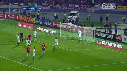 Gary Medel 4:0 Amazing Teamplay Goal | Chile vs Bolivia 19.06.2015