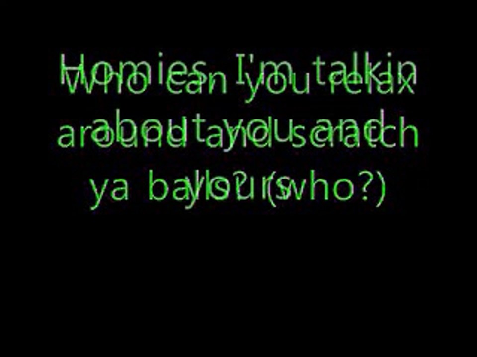 Homies lyrics - Insane Clown Posse (ICP)