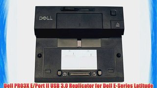 Genuine Dell PR03X E/Port II USB 3.0 Advanced Port Replicator