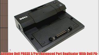 Dell PR03X E-Port Port Replicator W/ PA-4E AC