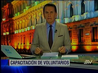 Voluntarios se preparan para visita papal