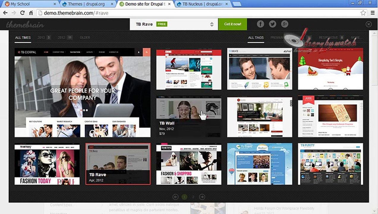 Drupal 7 Sub Themes Installation Upload By www.MyAttckcity.com - Episode #15