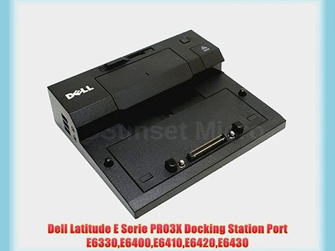 Dell Latitude E Serie PR03X Docking Station Port E6330E6400E6410E6420E6430