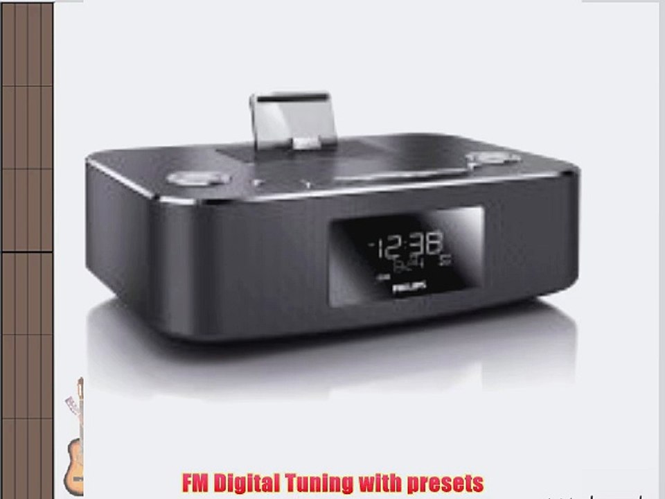 Philips DC291/37 Docking Clock Radio For iPod / iPhone / iPad - REFURBISHED