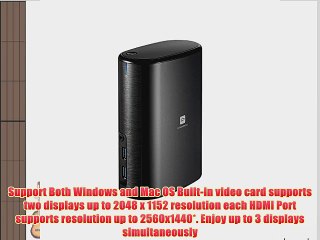 Mediasonic SmartDock HV1-U24D2L Universal Laptop Computer Docking Station for Windows