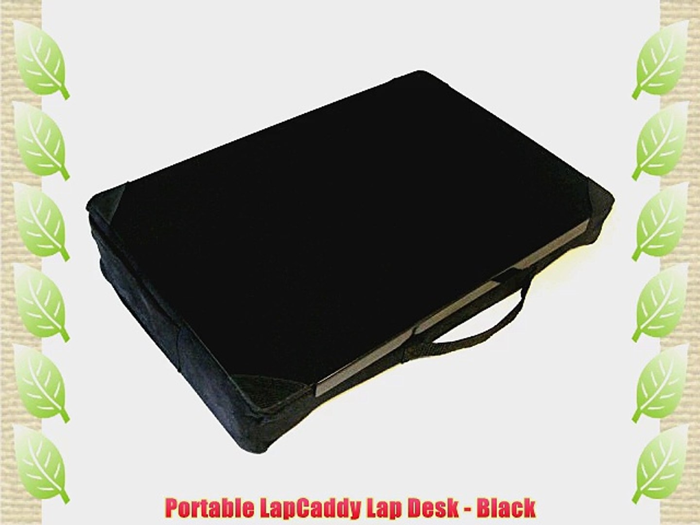 Portable Lapcaddy Lap Desk Black Video Dailymotion
