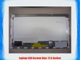 GATEWAY NV7802U LAPTOP LCD SCREEN 17.3 WXGA   LED DIODE (SUBSTITUTE REPLACEMENT LCD SCREEN
