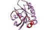 Conformational Change from active (GTP bound) to inactive (GDP bound) state of H-Ras protein.