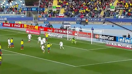 Mexico	1-2	Ecuador (Copa America) EXTENDED highlights 19/06/2015