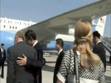 Behind the Scenes: Secretary Clinton Arrives at Beijing Airport