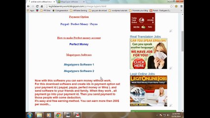 Megatypers"Free Online Earning Way"