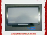 DELL XX31G LAPTOP LCD SCREEN 13.3 WXGA HD LED DIODE (SUBSTITUTE REPLACEMENT LCD SCREEN ONLY.