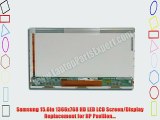 Samsung 15.6in 1366x768 HD LED LCD Screen/Display Replacement for HP Pavilion...